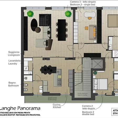 Appartamento Langhe Panorama